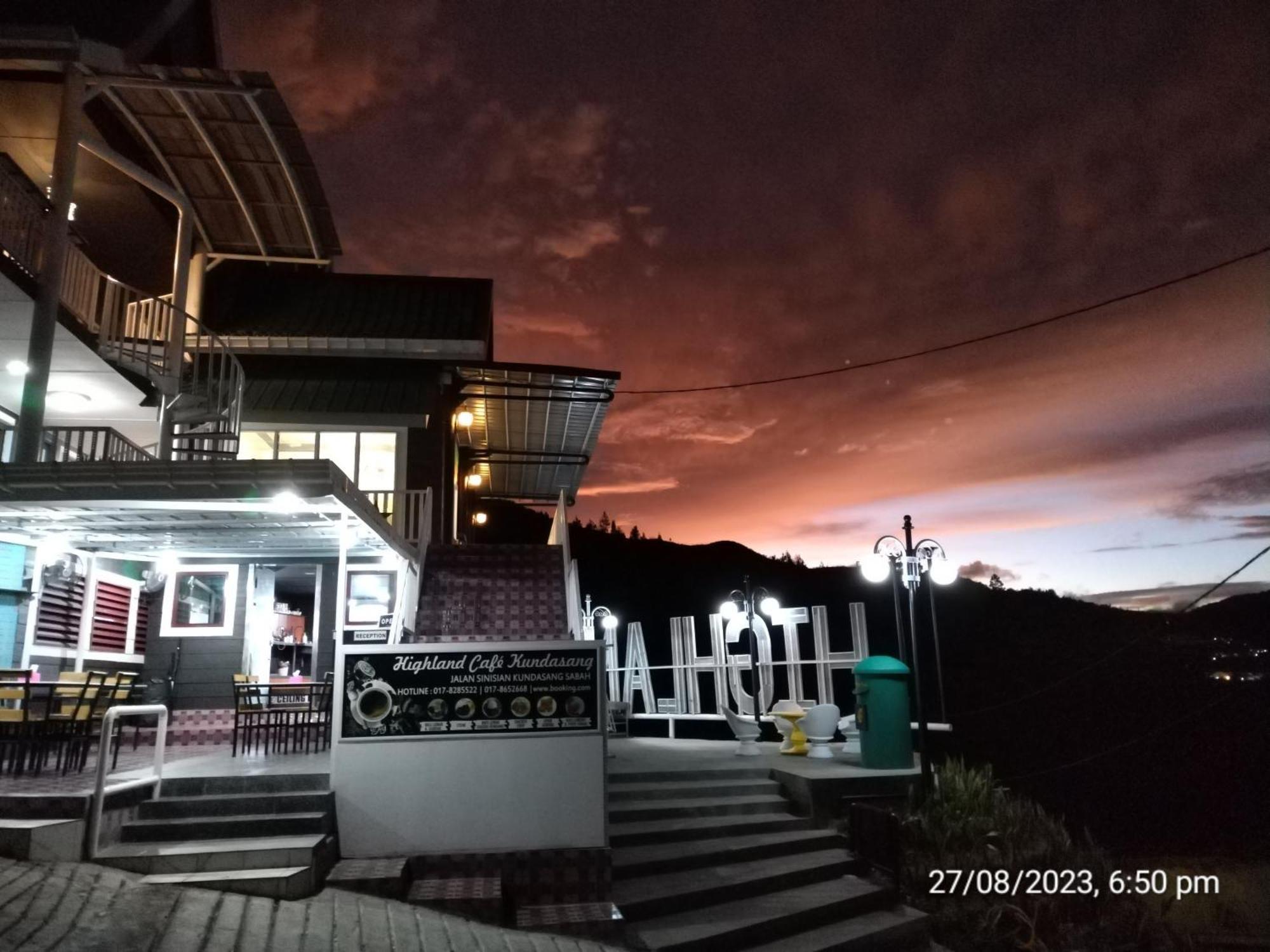 Highland Homestay Kundasang Ranau Kültér fotó